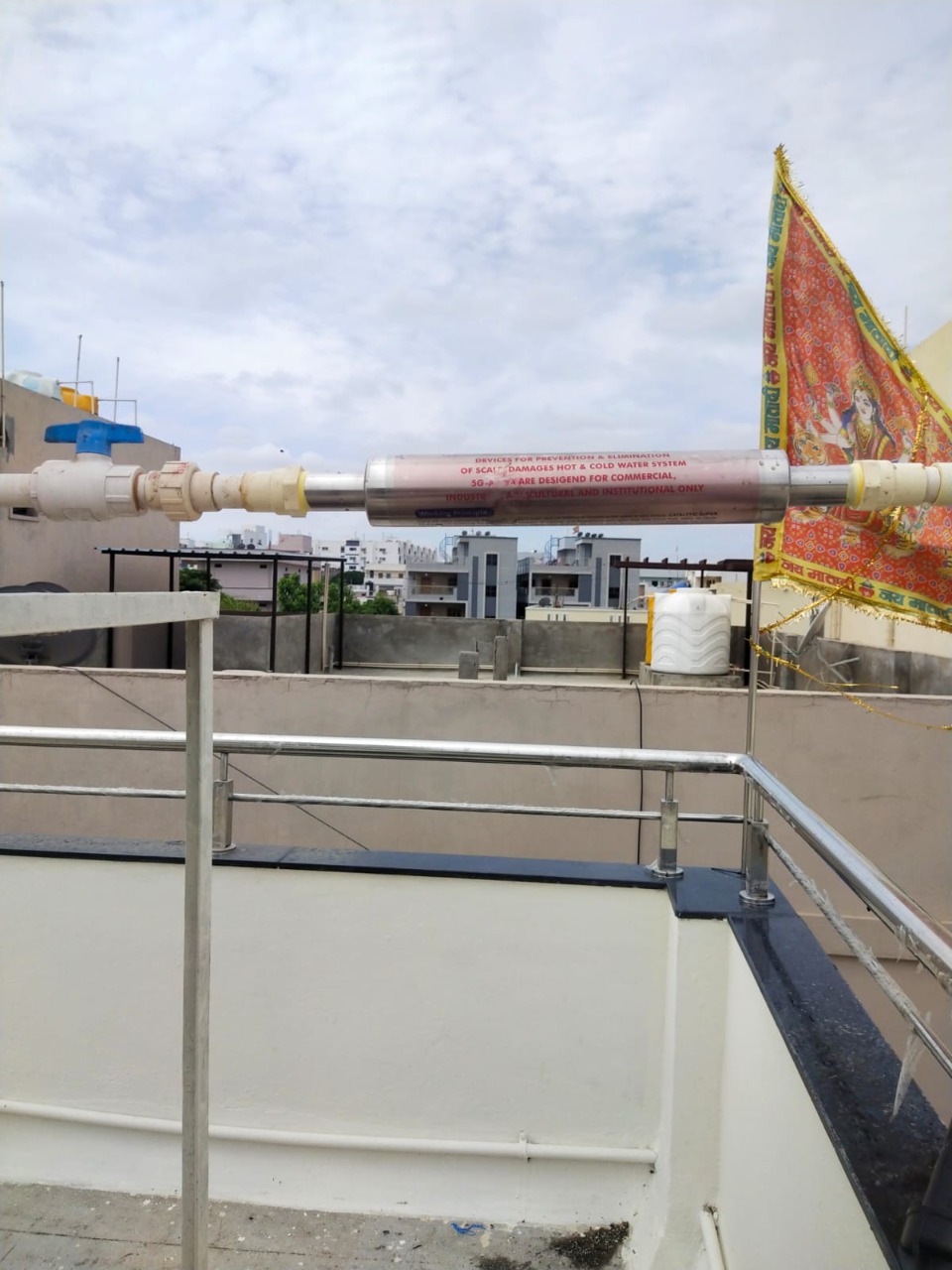 Water softener for hard water