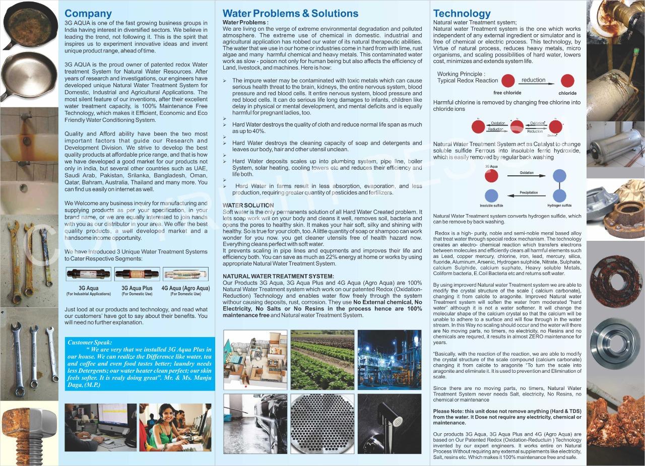 Water softener for hard water