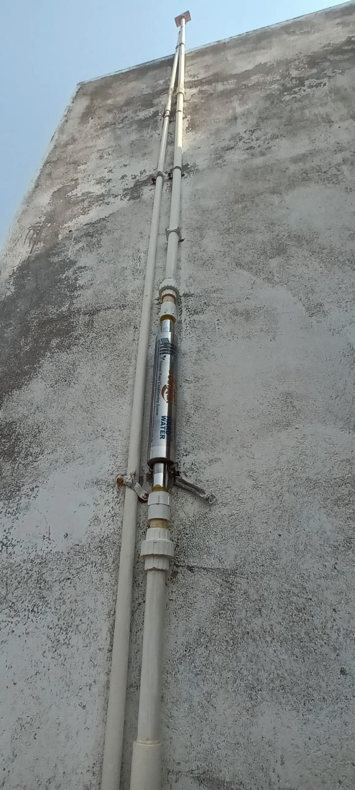 Water softener for hard water